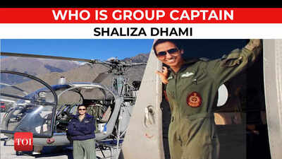 Meet Group Captain Shaliza Dhami, the first woman in Indian Air Force history to command Combat Unit