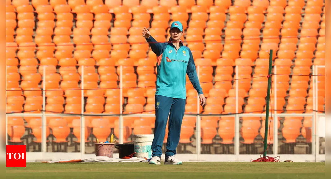 India vs Australia: Steve Smith still in dark about pitch for Ahmedabad Test | Cricket News – Times of India