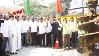 Foundation stones laid for two flyovers, two rail overbridges in Chennai