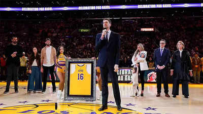 Lakers to retire Pau Gasol's jersey No. 16 in March - Los Angeles
