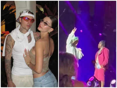 Amidst Selena Gomez and Hailey Bieber drama, crowd chants 'f**k Hailey'  during Justin Bieber's performance - WATCH | English Movie News - Times of  India