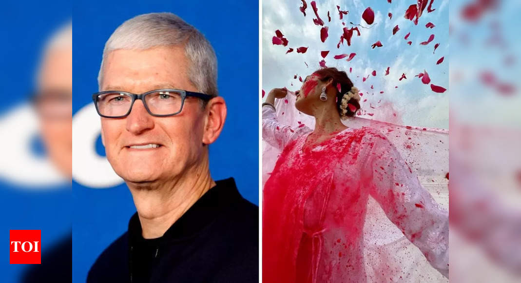 Apple CEO Tim Cook wishes Holi with these pictures shot on iPhone – Times of India