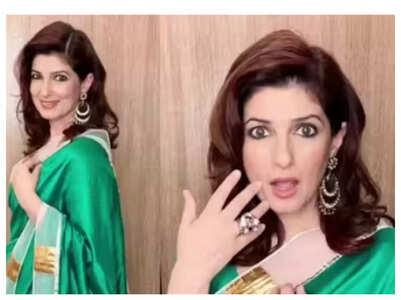 Twinkle sparks controversial debate on sarees