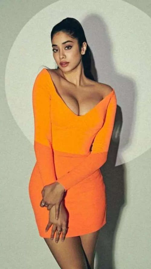 11 times Janhvi Kapoor dared to wear deep plunging neckline