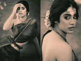 Janhvi Kapoor shows how to rock a sari sans blouse