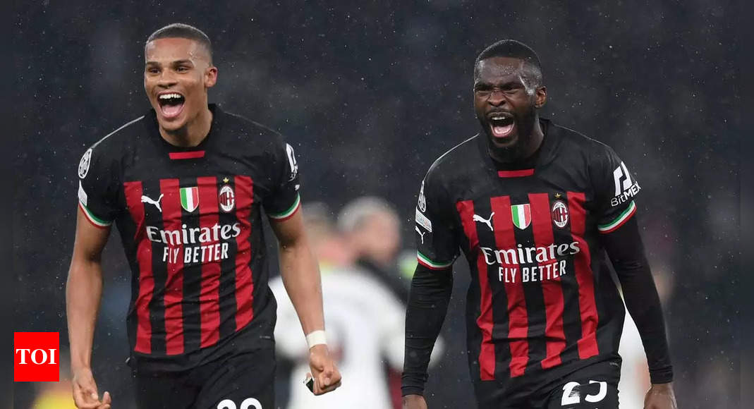 AC Milan hold off toothless Tottenham Hotspur to reach Champions League quarterfinals | Football News – Times of India