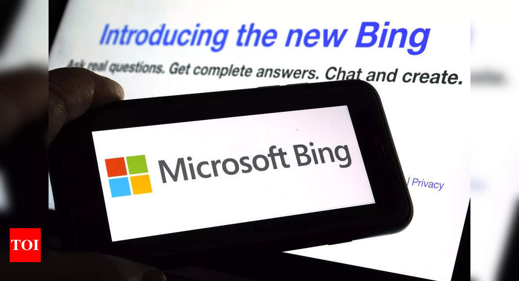 Microsoft: Microsoft increases chat limits on ChatGPT-powered Bing again – Times of India
