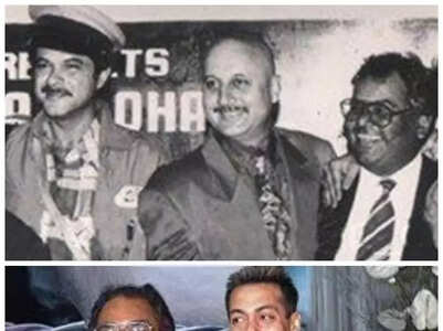 Satish Kaushik's pics from Bollywood sets