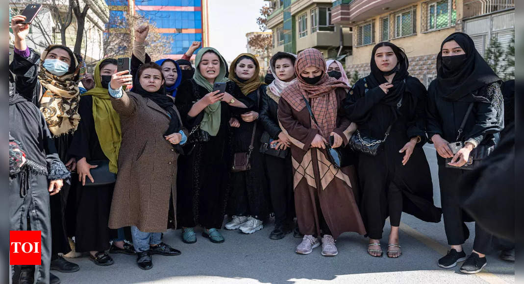 UN: Afghanistan is world’s most repressive country for women – Times of India