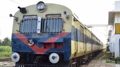 Train traffic on Central Railway's main line briefly hit due to cavity along tracks in Thane