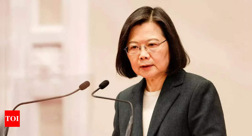 Taiwan: Taiwan president plans ‘transit’ in Los Angeles, New York: Government – Times of India