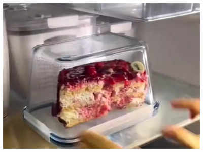 This viral hack to store cake in the fridge is quite useful