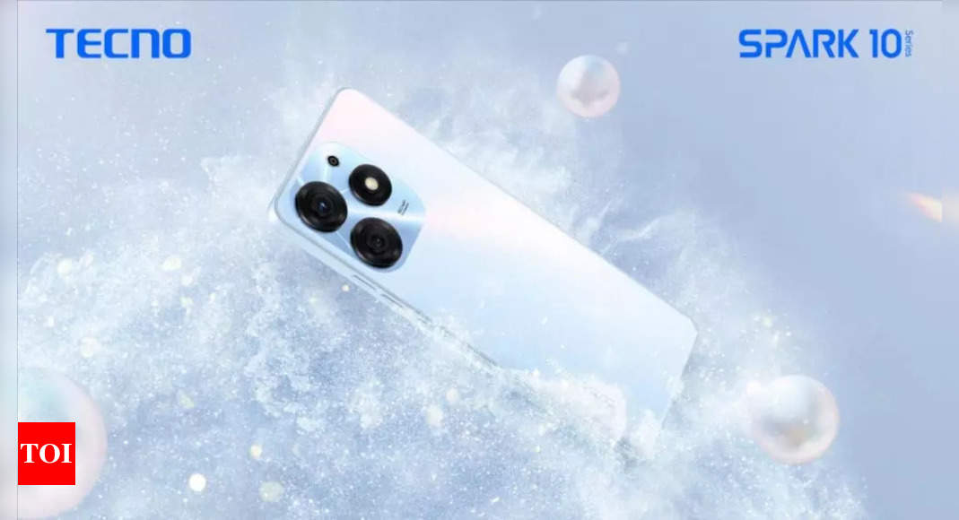 Tecno announces new Spark 10 series smartphones with 32MP selfie camera – Times of India