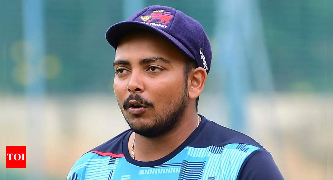 ‘Their loyalty ends where the benefits stop’: Prithvi Shaw’s cryptic post leaves fans baffled | Cricket News – Times of India