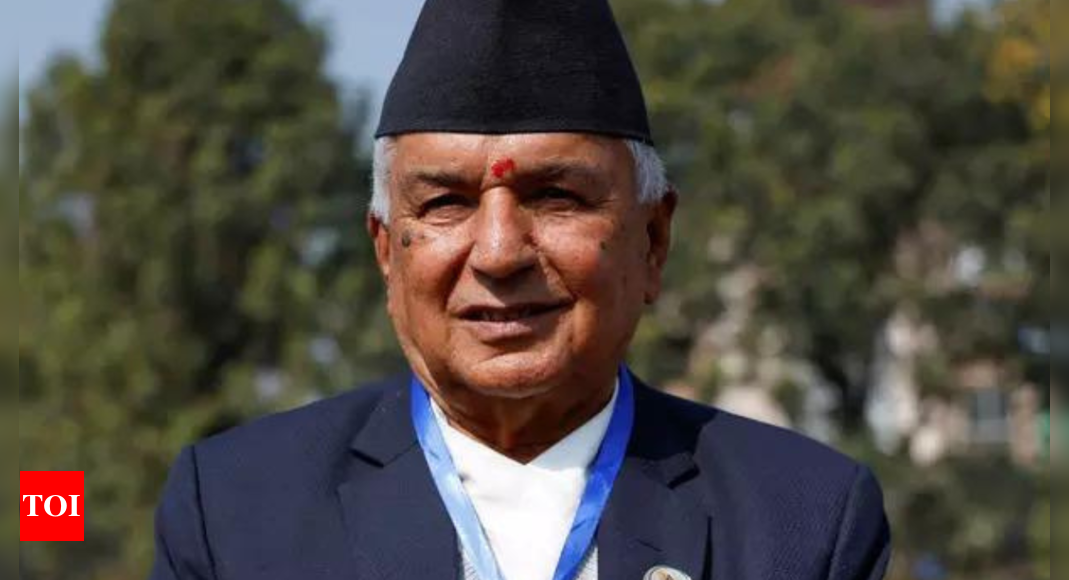 Amid crisis in ruling coalition, Nepal elects third president – Times of India