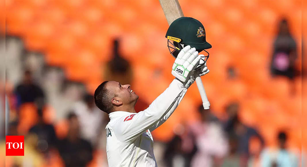 After carrying drinks on previous India tours, Usman Khawaja delighted to tick off the milestone | Cricket News – Times of India