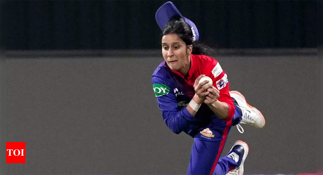 Watch: Jemimah Rodrigues’ spectacular catch leaves everyone stunned | Cricket News – Times of India