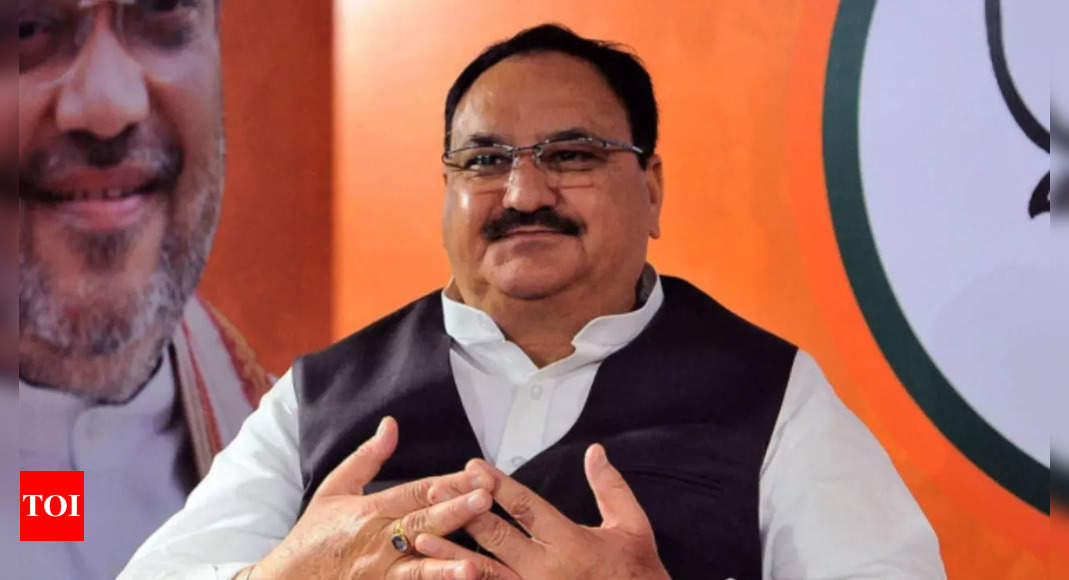 Congress has attained ‘mental bankruptcy’: J P Nadda | India News – Times of India