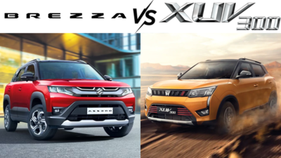 2023 Mahindra XUV 300 vs Maruti Suzuki Brezza: price, features, specifications comparison