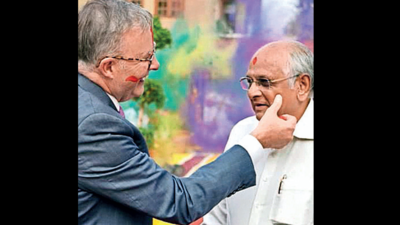 Ahmedabad continues tryst with world leaders