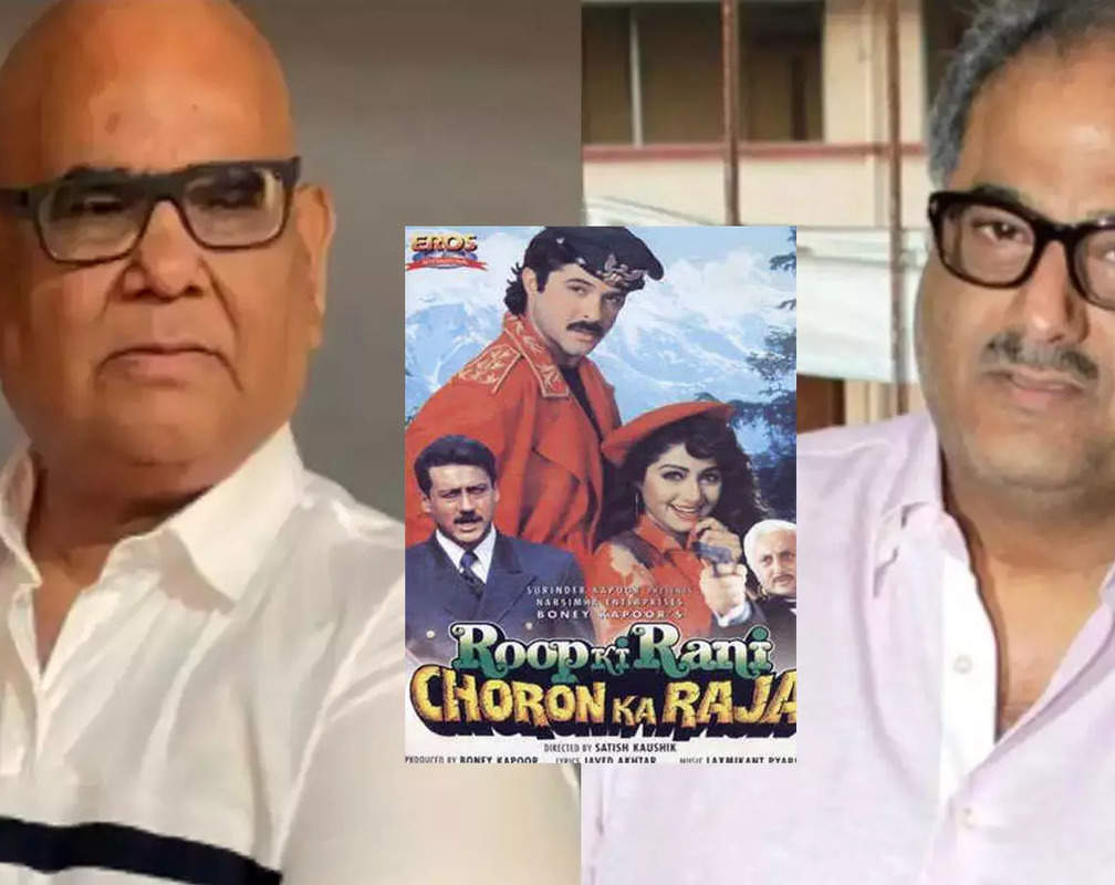 
When Satish Kaushik publicly apologised to Boney Kapoor for the failure of ‘Roop ki Rani Choron ka Raja’ 25 years after its release
