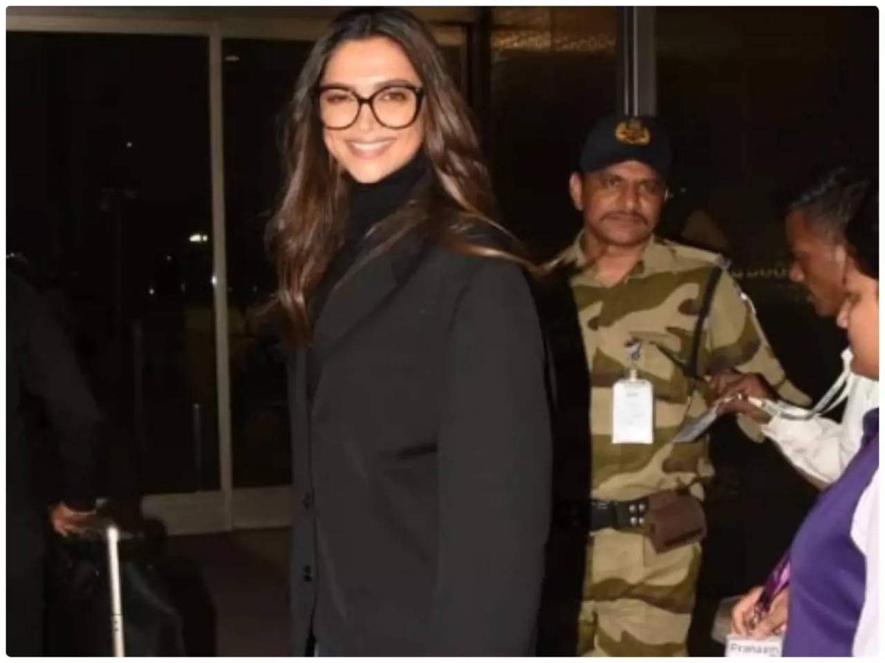 Deepika Padukone Makes Stylish Appearance at the Airport as She