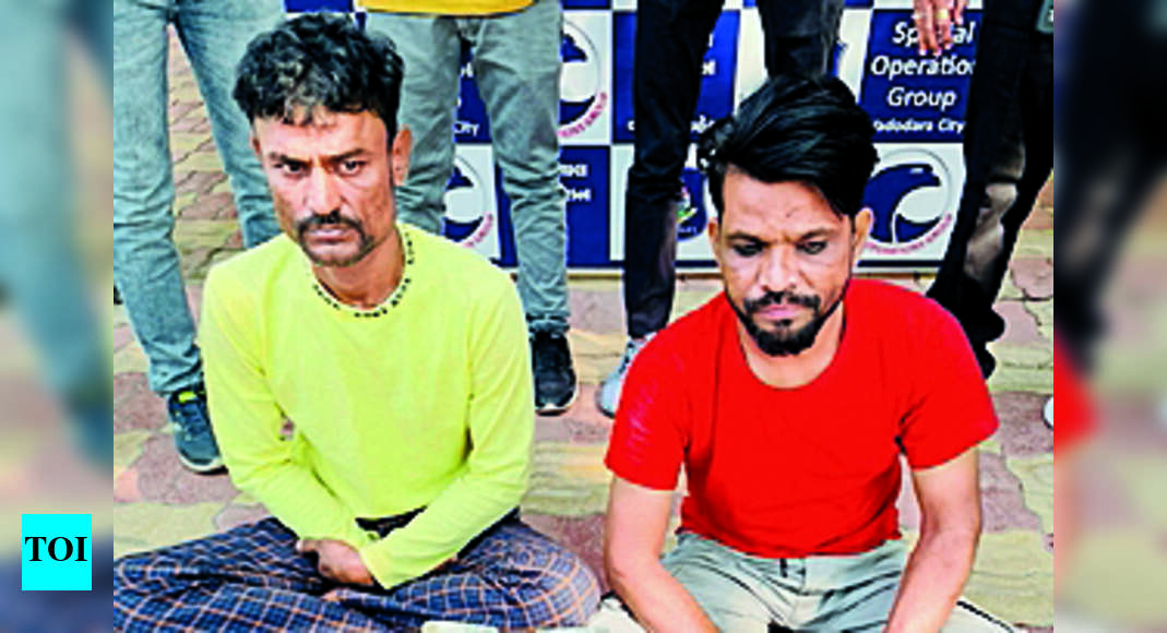 Two Dealers Held With Drugs Worth ₹29 Lakh | Vadodara News - Times of India