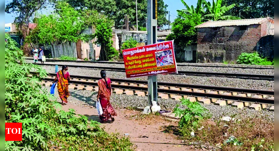 Tambaram Jaywalking remains rampant at killer spot close to Tambaram