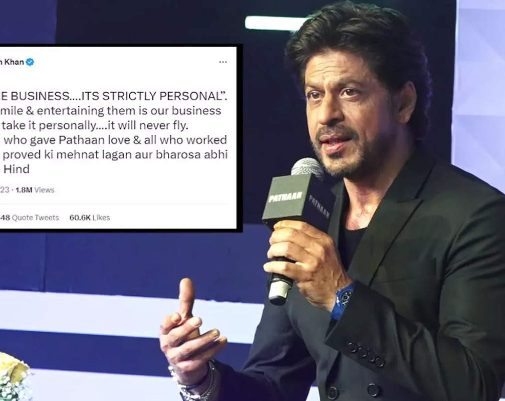 
Shah Rukh Khan has a special ‘Thank you’ message for the audience after massive success of ‘Pathaan’: 'It's strictly personal'

