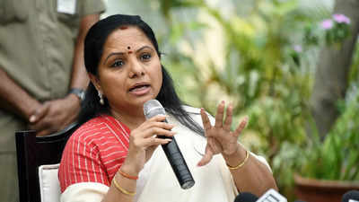 K Kavitha: Women Reservation Bill: KCR's daughter K Kavitha launches ...