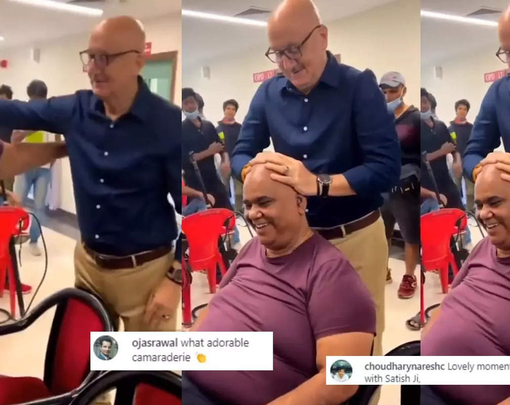 
Anupam Kher shares throwback video giving a head massage to best friend Satish Kaushik, says 'Death is the end of life...Not of relationships...'
