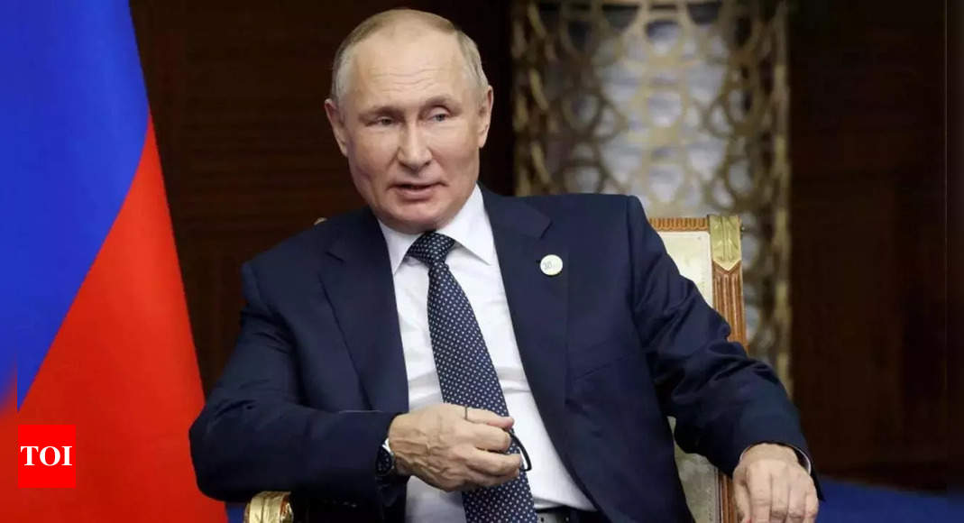 Putin congratulates Xi on new term, hails ‘strengthening’ ties – Times of India