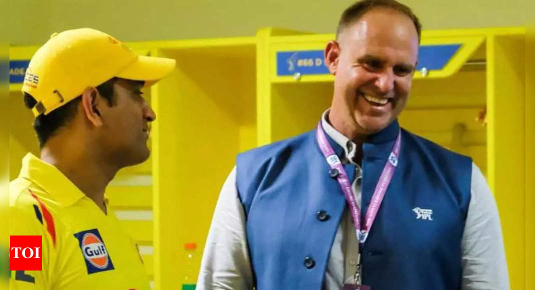IPL: It’s the finish I believe of the legacy of MS Dhoni, says Matthew Hayden | Cricket News – Times of India