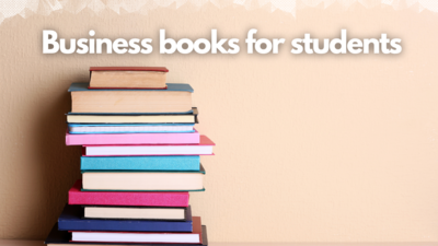 Business books for students studying for competitive exams (May, 2024)