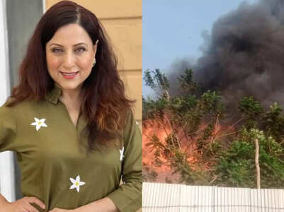 Ghum actress Kishori on fire breaking out