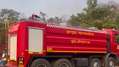 Fire breaks out at Goregaon film city in Mumbai | Mumbai News - Times