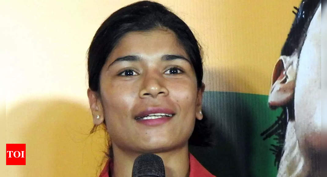 Nikhat Zareen relishes pressure of defending world title at home | Boxing News – Times of India
