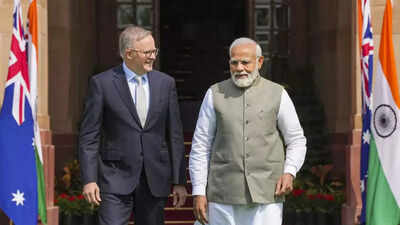 Temple attacks in Australia ‘worrying’: PM Modi to Albanese