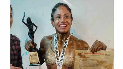 Mom who hit gym due to thyroid disorder now a national body-building champion
