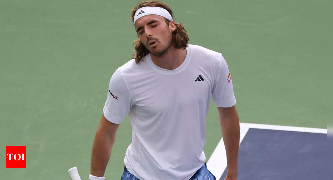 Stefanos Tsitsipas crashes out of Indian Wells in second round | Tennis News – Times of India