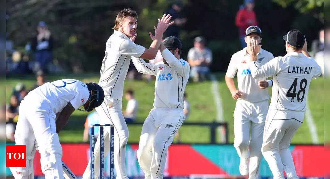 1st Test: Daryl Mitchell, Blair Tickner lead New Zealand fightback against Sri Lanka on Day 3 | Cricket News – Times of India