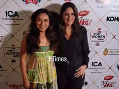 Rani, Kareena spotted together: WATCH