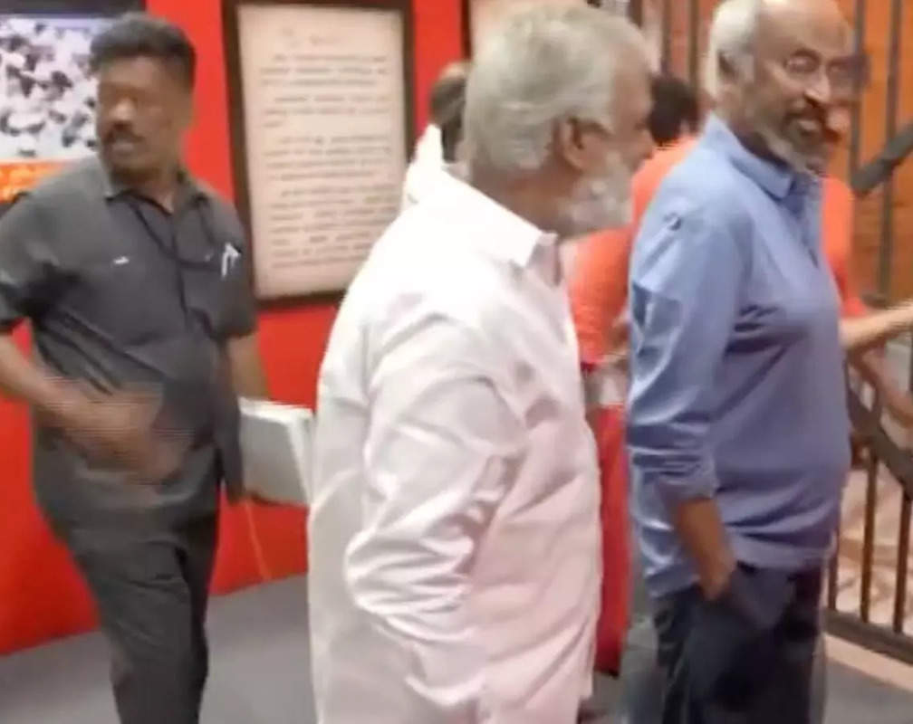 
Tamil Nadu: Rajinikanth visits photo exhibition on CM MK Stalin
