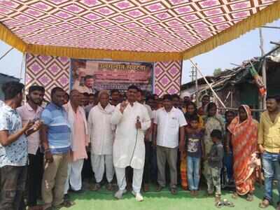 Socio-political body protests water pollution by factories in Chanda, villagers counter claim