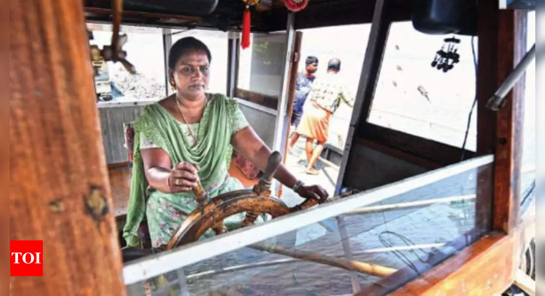 This woman ‘serang’ is making waves in a man’s world | India News – Times of India