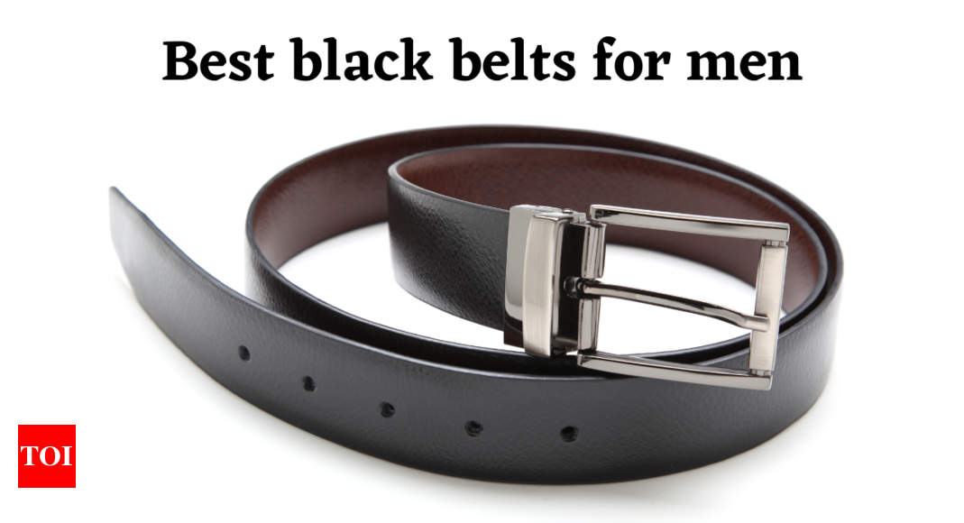 Labnoft Men's Reversible PU Leather Belt (Black & Brown)