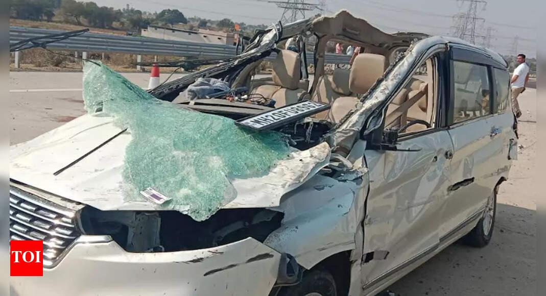 Six, including minor, killed in accident on Samruddhi Mahamarg in