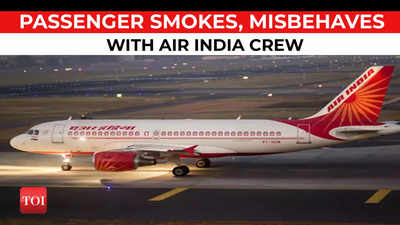 London-Mumbai Air India passenger booked for smoking in toilet, misbehaviour