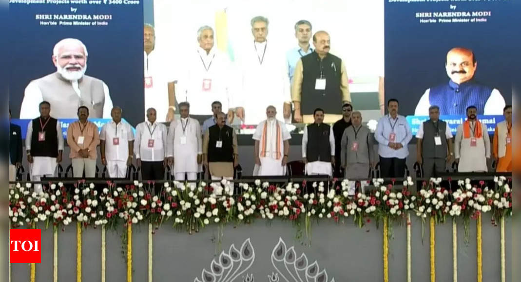 PM Modi inaugurates permanent campus of Indian Institute of Technology Dharwad | India News – Times of India