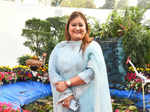 Celebs attend the 26th flower exhibition